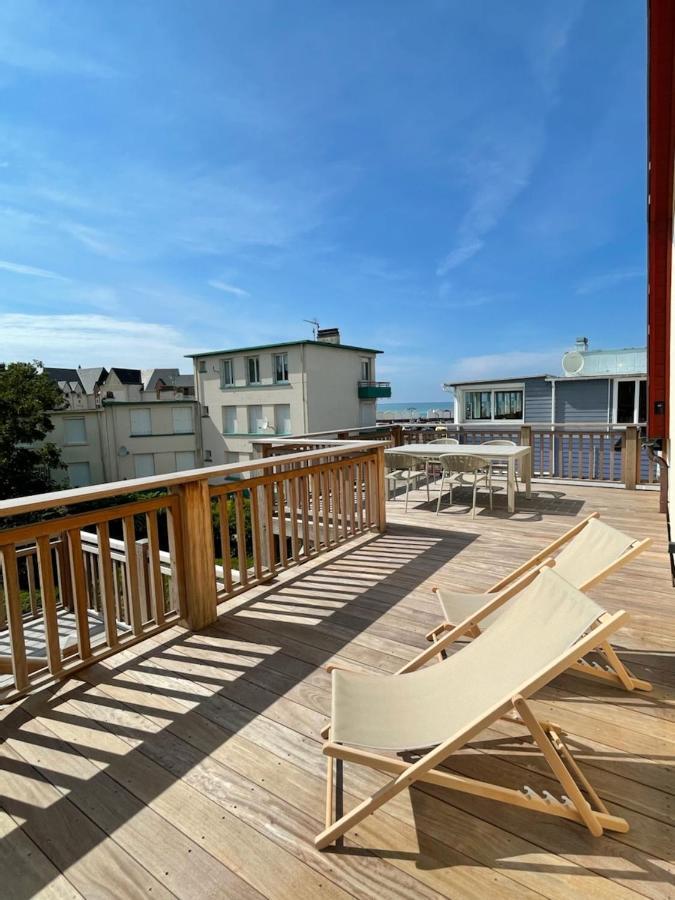 Le Family Lägenhet Criel-sur-Mer Exteriör bild